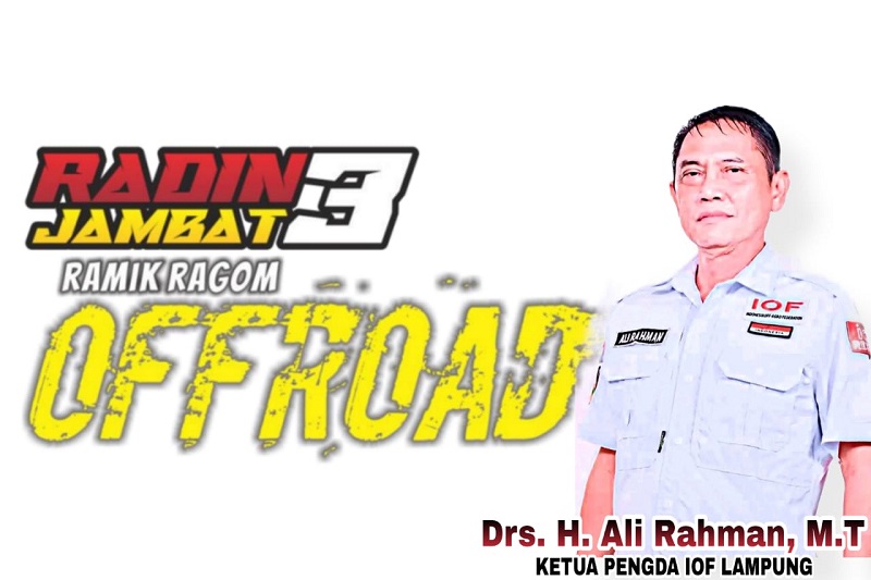 Ali Rahman juga mengajak semua elemen masyarakat pecinta Off-Road untuk ikut berpartisipasi dalam acara tersebut pada 15-17 Juli 2022.